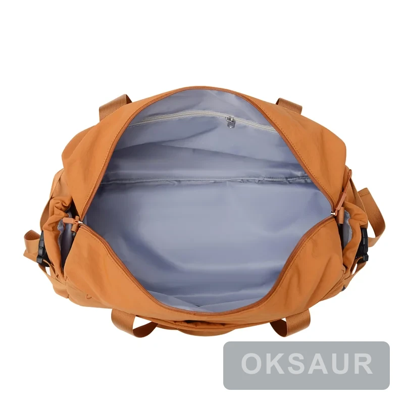 Open main compartment on model 45666 convertible gym bag